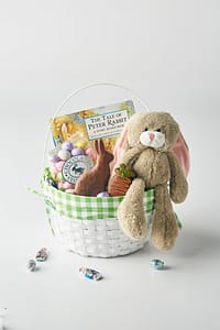 Bunny and Book Easter Basket
