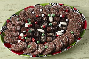 Holiday Cookie & Candy Platter Deluxe