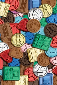 Foil Coins and Shapes