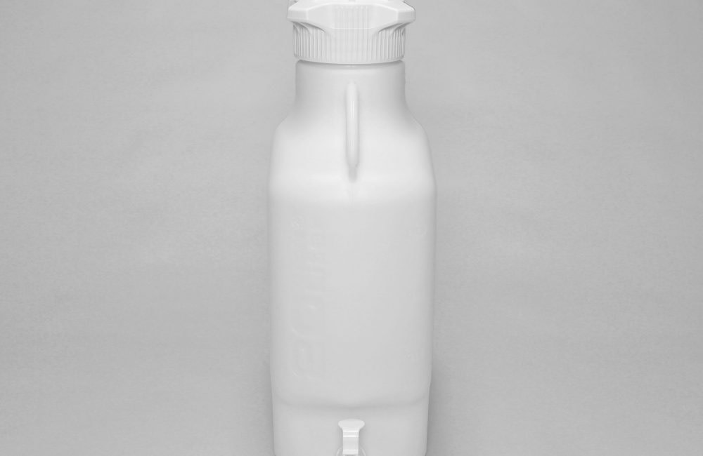 White carboy for water storage