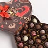 Chocolate Truffles Heart Box