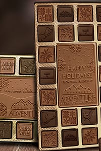 Holiday Logo Chocolate