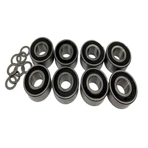 Rollerhead Bearings for Heavy Duty or Super Duty Radial Arm Saw (set of 8)