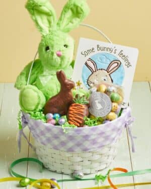 Bunny & Book Easter Basket