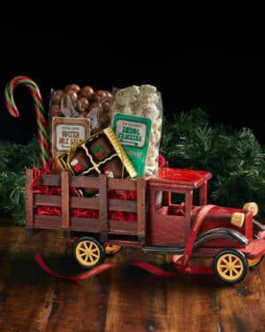 Wooden Truck Holiday Express