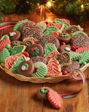 Touch of Nostalgia Holiday Cookie Tray