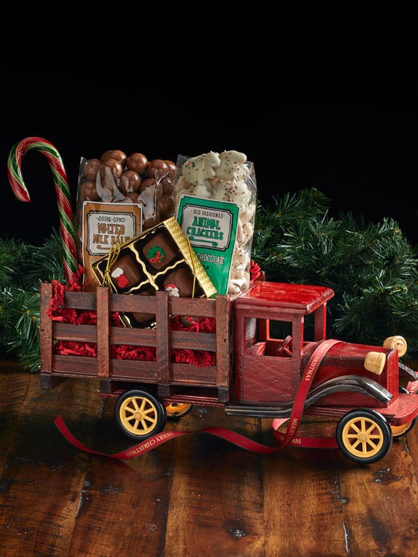 Wooden Truck Holiday Express